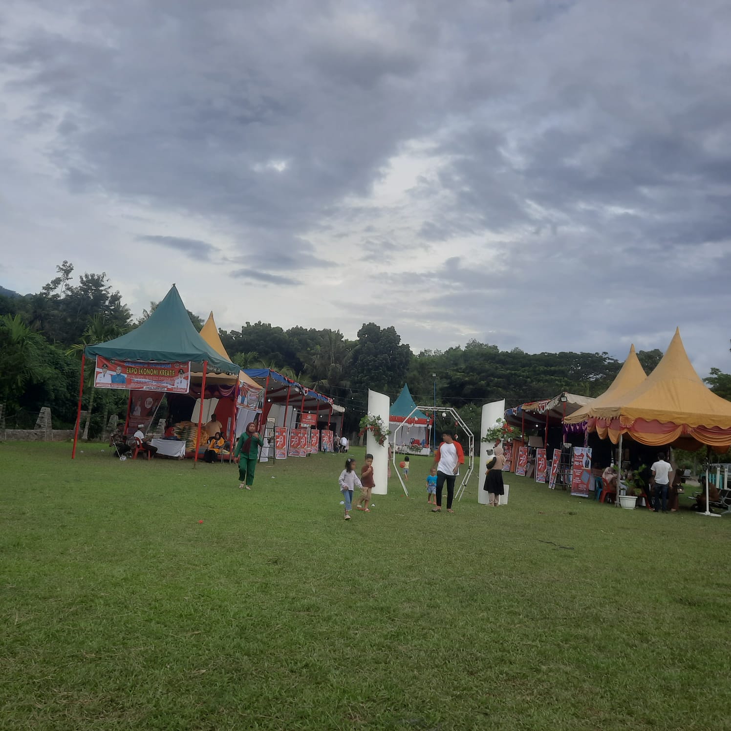 Atika Gairahkan Ekonomi Kreatif, Expo Sunyi Dan Stand Kosong