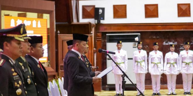Penjabat Gubernur Kukuhkan Paskibraka Aceh 2023