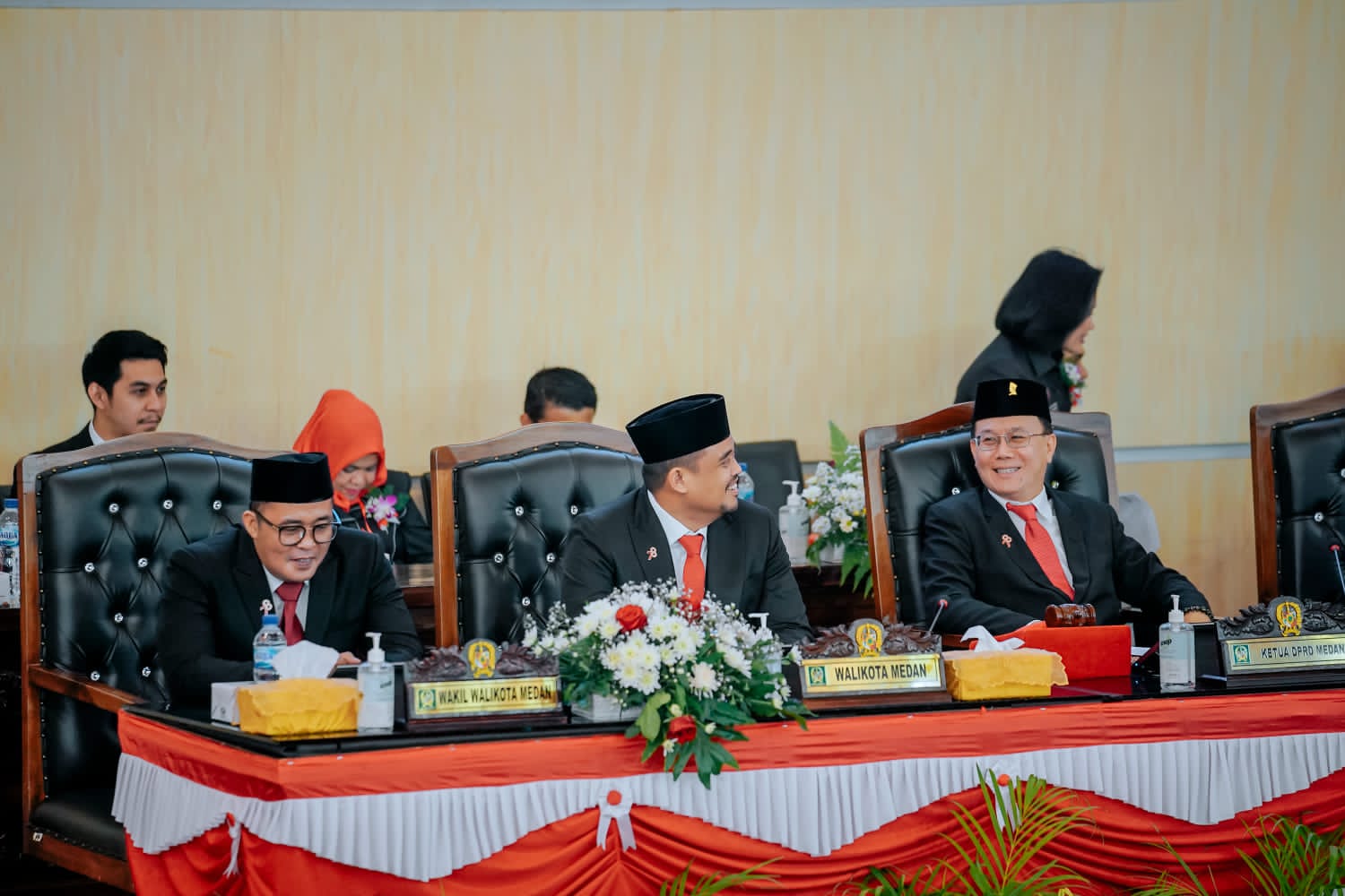 Bobby Nasution Bersama DPRD Dengarkan Pidato Kenegaraan Presiden