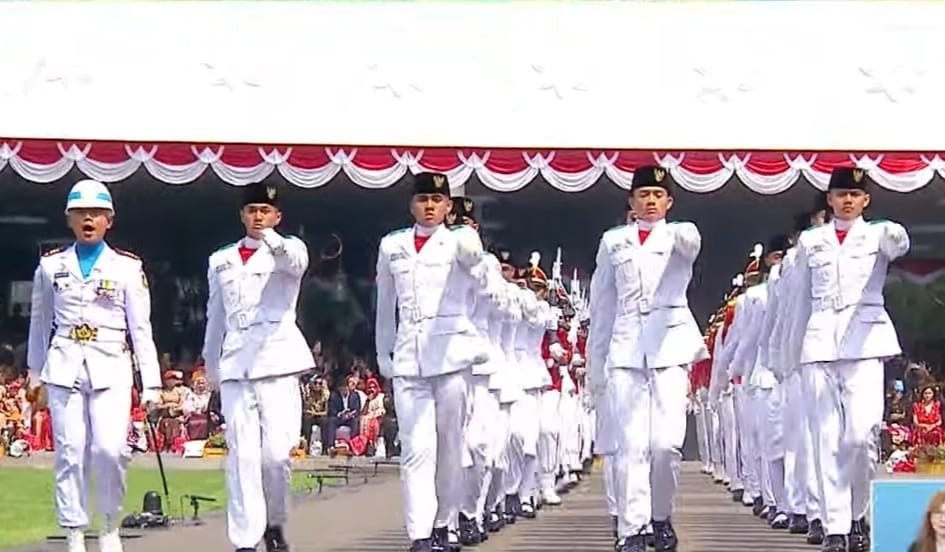 Anak Wartawan Jadi Paskibraka Di Istana Negara