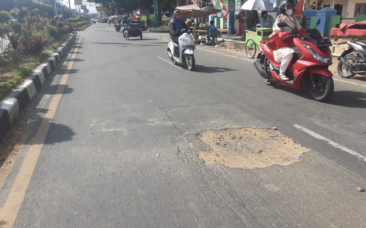 PPK BPJN Terkesan Abaikan Pemeliharaan Jalan Nasional Kutacane