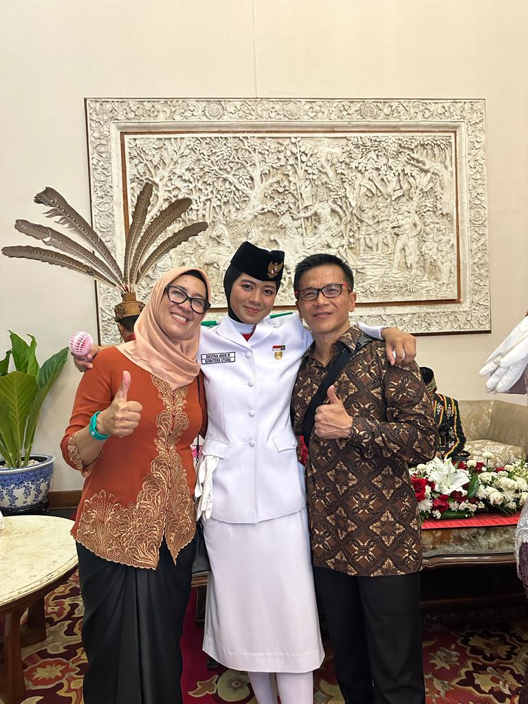 Sukses Jadi Paskibraka Di Istana Negara, Davina: Terima Kasih Warga Sumut