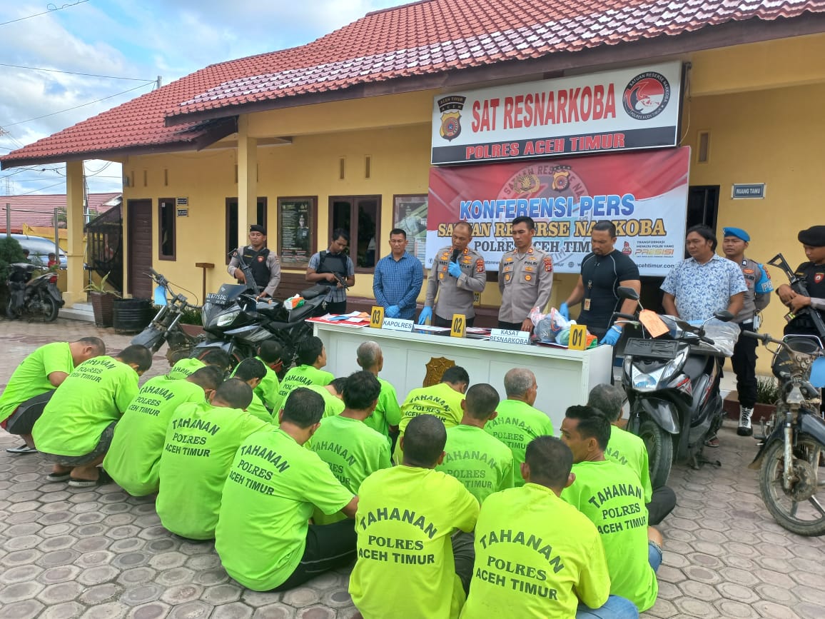 19 Pengedar Narkoba Ditangkap