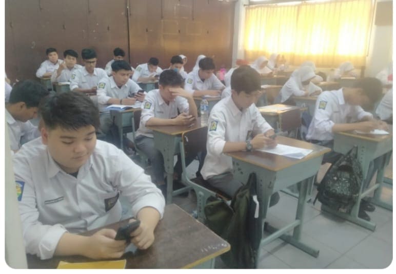 218 Siswa SMA Harapan Medan Ikuti Try Out UTBK -SNBT Mingguan