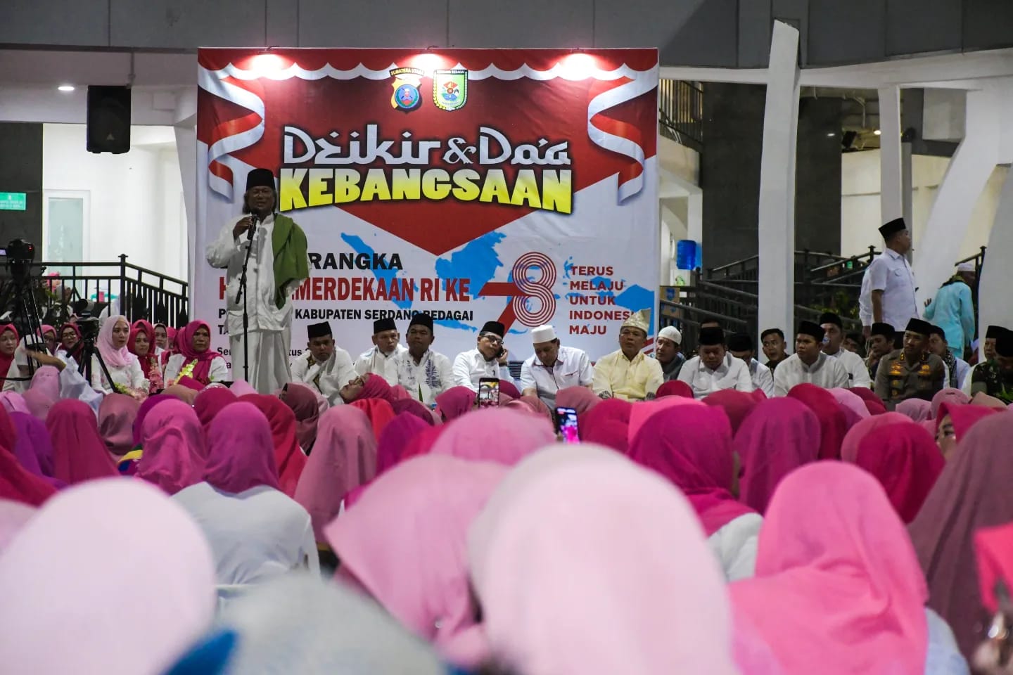 Dihadiri Kapoldasu, Pemkab Sergai Gelar Zikir dan Doa