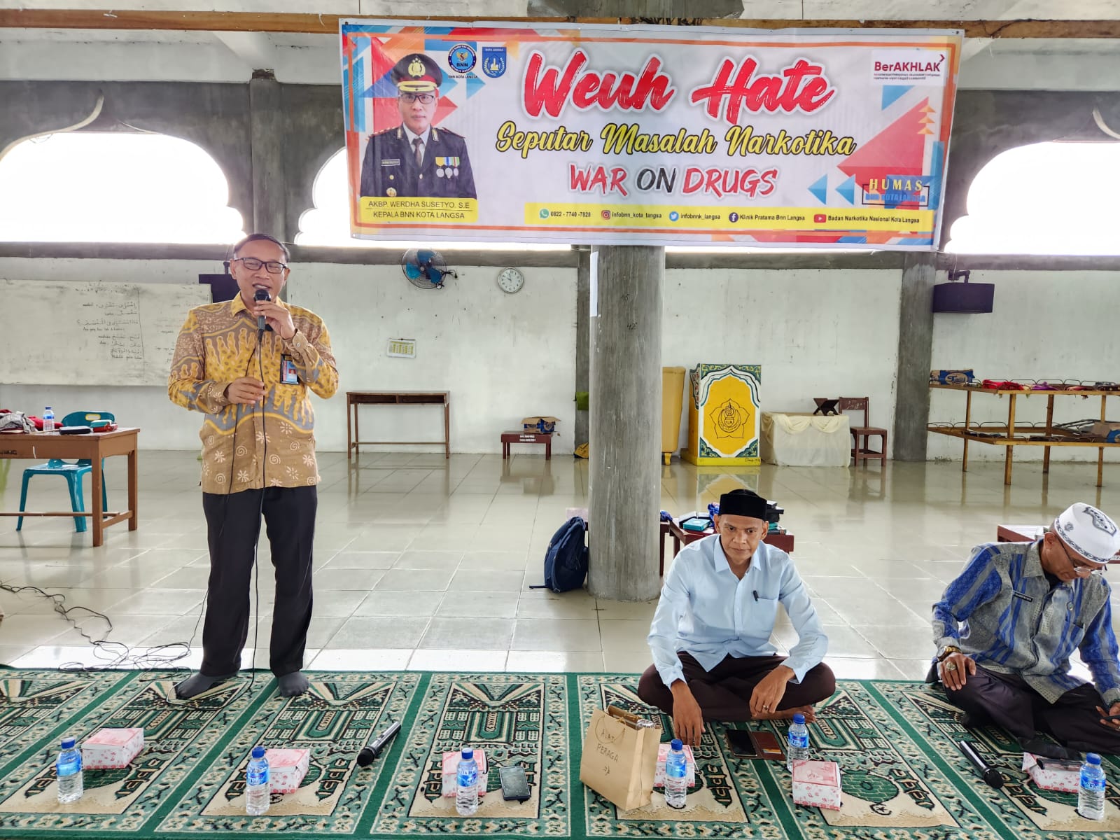 Ribuan Santri MUQ Dapatkan Edukasi P4GN BNN
