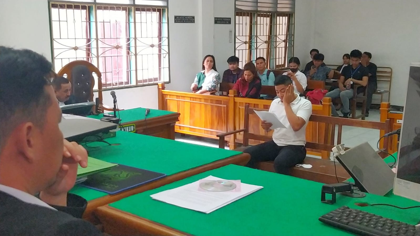 Mohon Keadilan Di Depan Hakim, Aditiya Hasibuan Sebut Kasusnya Hanya Perkelahian