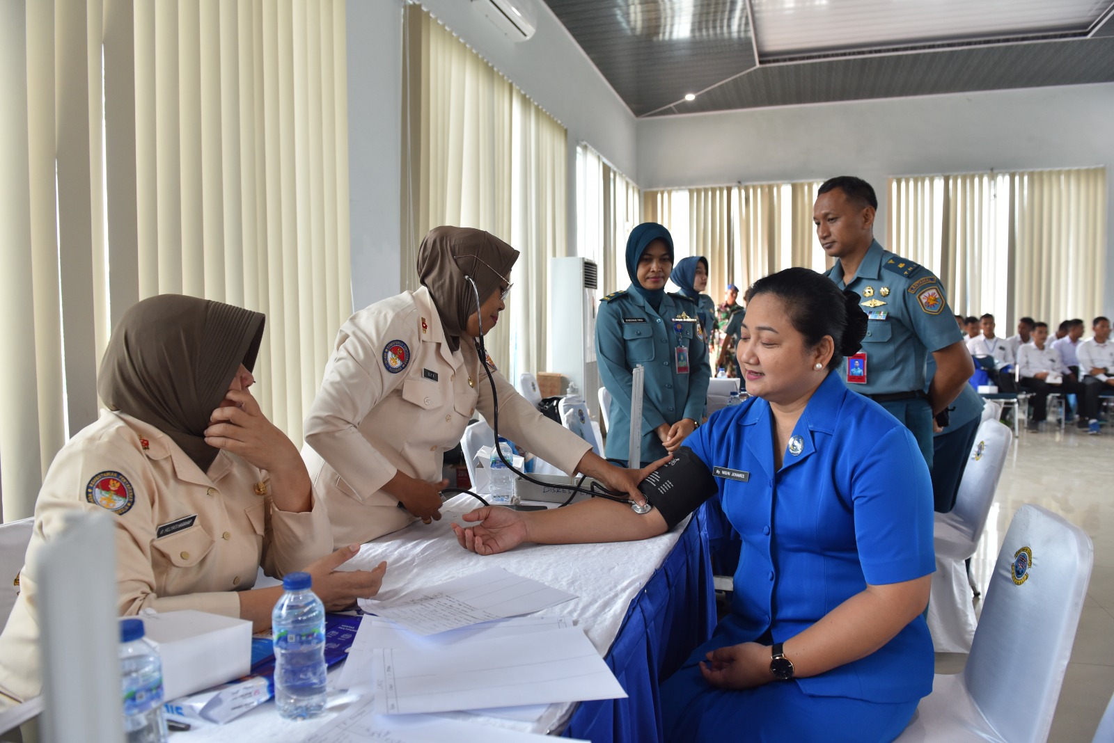Kegiatan Donor Darah Sambut HUT Ke 77 Jalasenastri Di Lantamal I