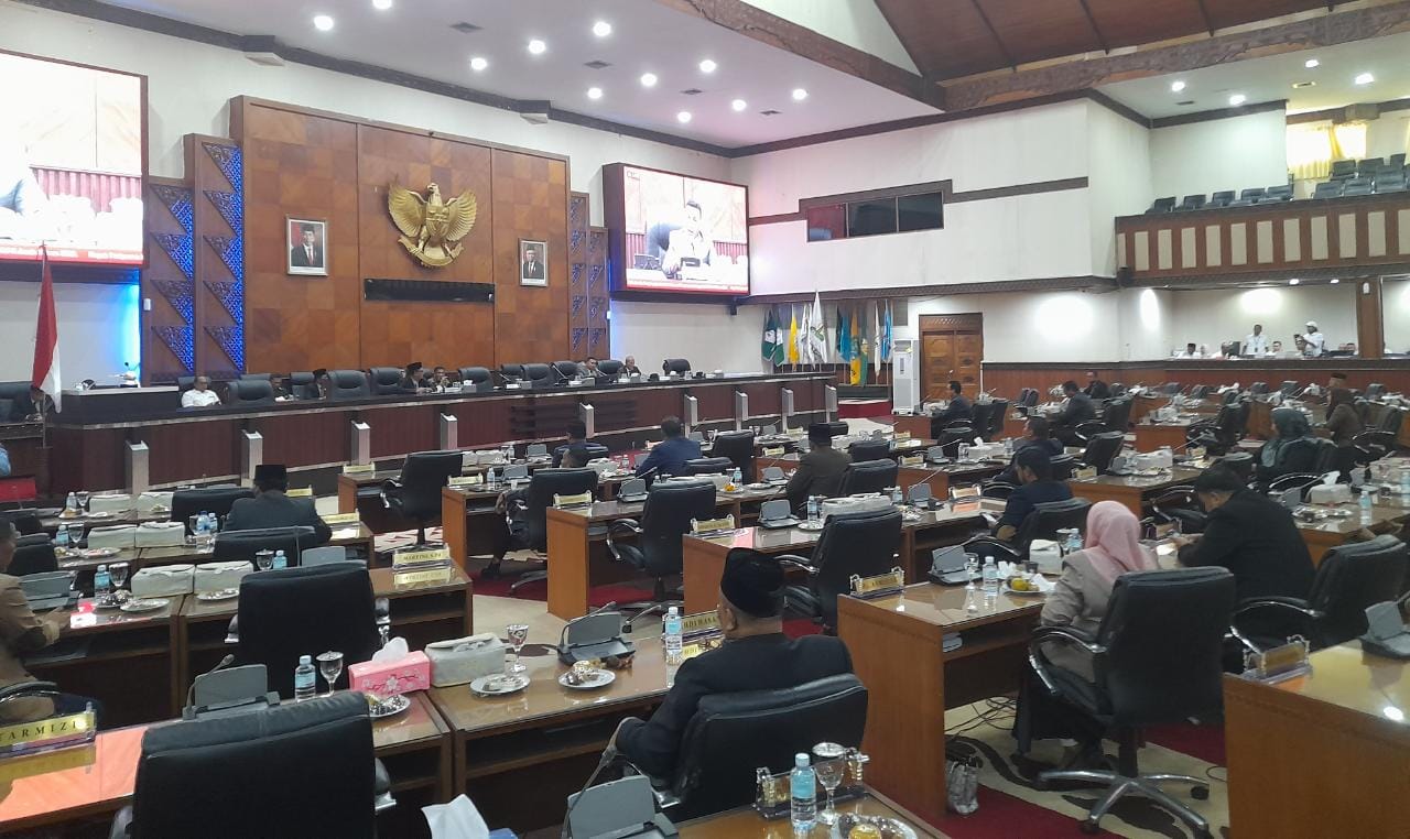 Pj Gubernur Aceh Absen, Rapat Penyampaian KUA Dan PPAS Kembali Ditunda