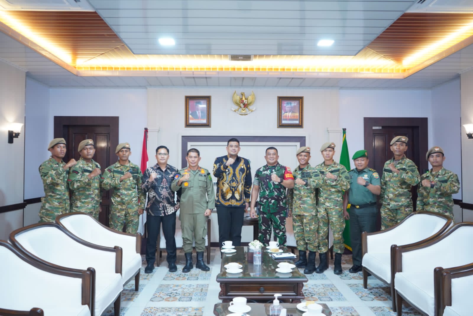 Bobby Nasution Tawarkan Pelatihan Bagi Anggota Komcad Yang Telah Selesai Pendidikan