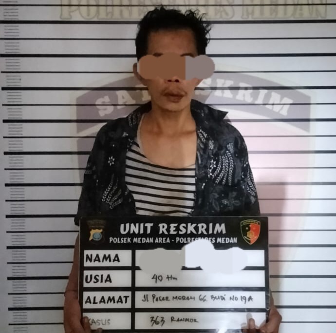 Polsek Medan Area Ringkus Pelaku Curanmor