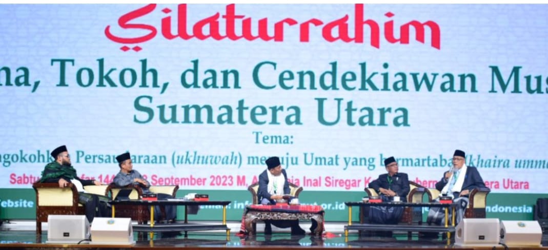 Narasumber Kegiatan Silaturahim Ulama MUISU Tekankan Jaga Ukhuwah
