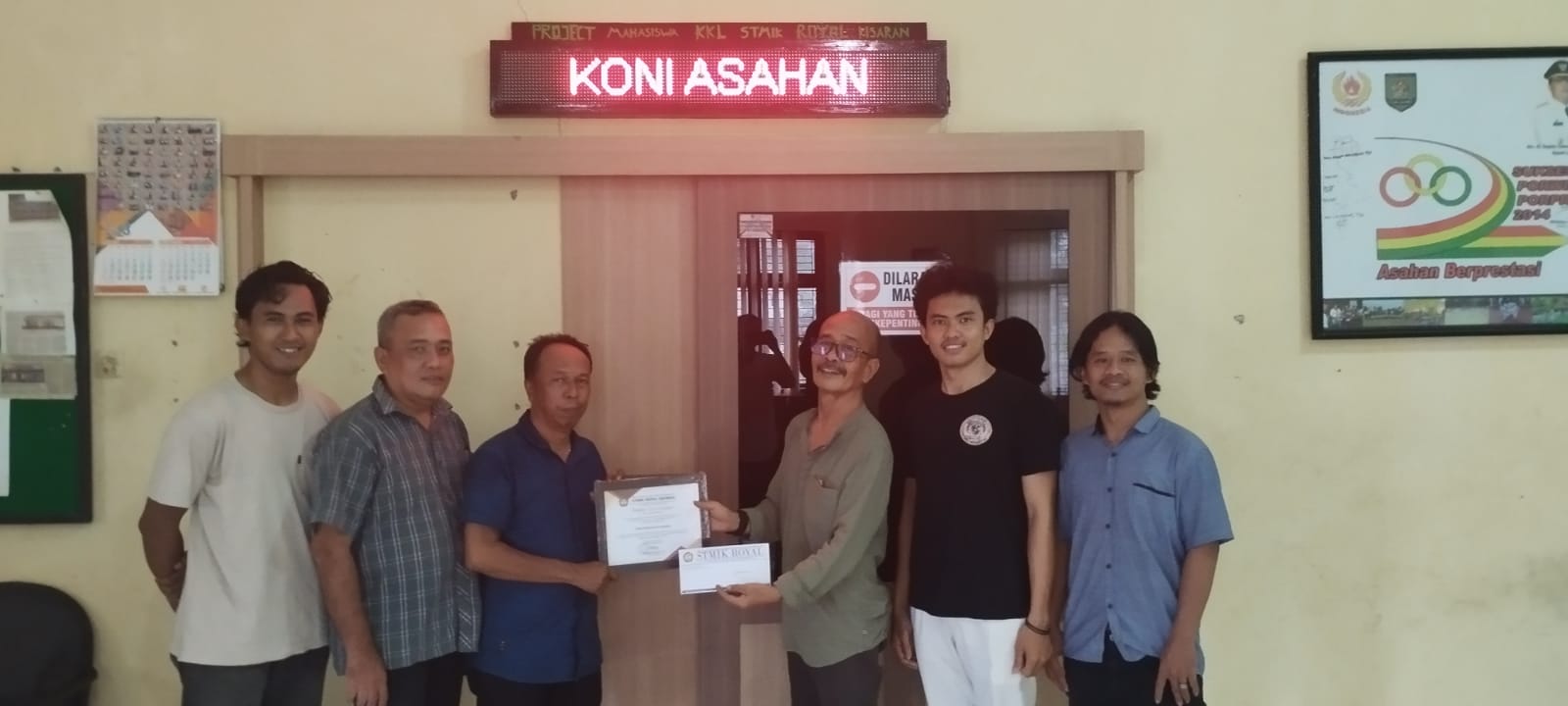 SRD KONI Asahan Karya KKL STMIK Royal