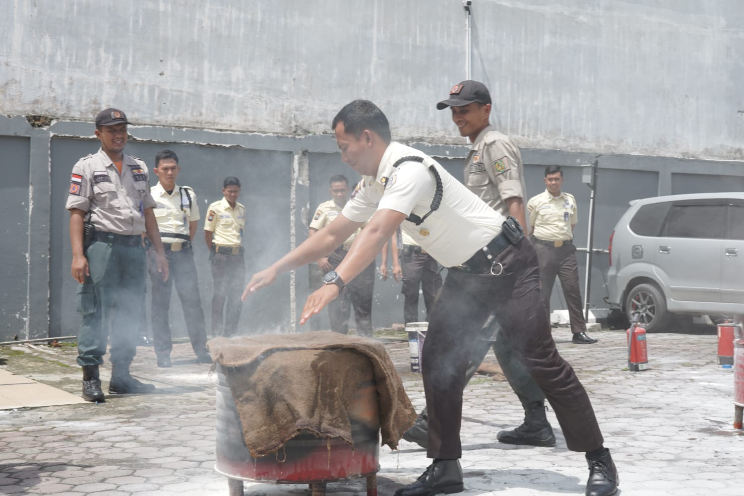 BRI Medan Sisingamangaraja Ikuti Latihan Antisipasi Bencana
