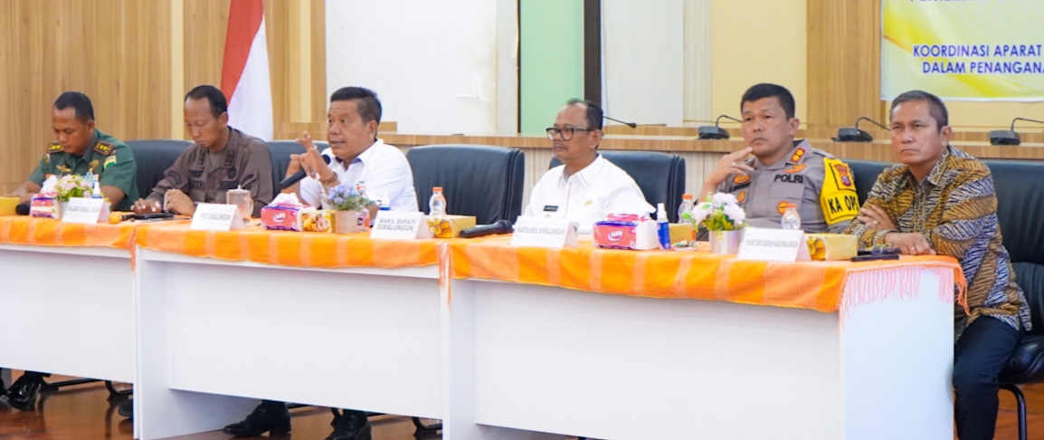 Bupati Simalungun Pimpinan Rakor APIP