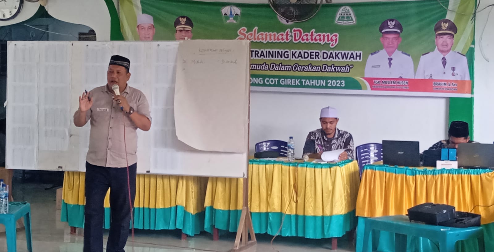 35 Warga Desa Cot Girek Training Kader Dakwah