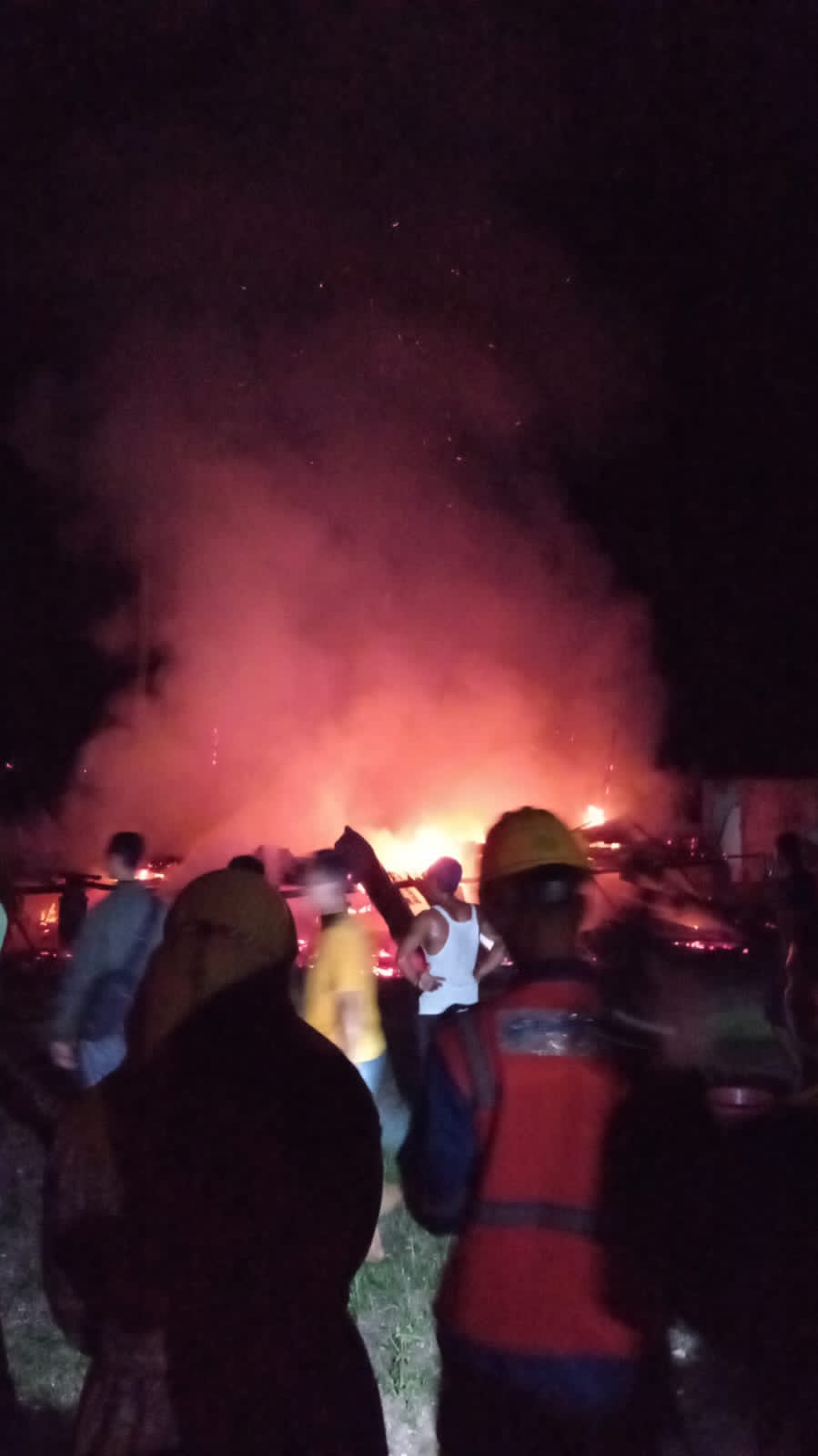 Satu Rumah Di Pangkalansusu MusnahTerbakar