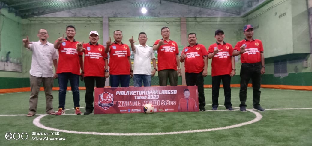 32 Tim Meriahkan Turnamen Futsal Piala Ketua DPRK Langsa