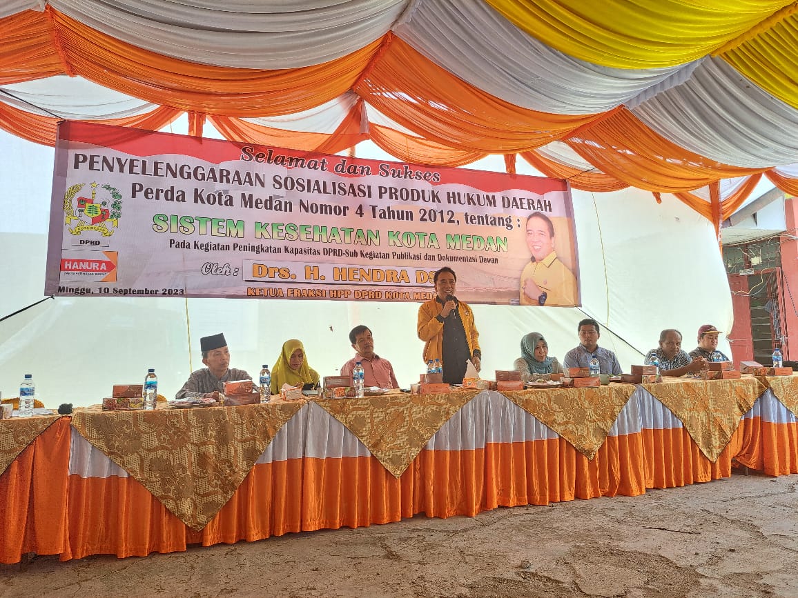 Hendra DS: Pemko Wajib Bertanggungjawab Atas Kesehatan Warganya