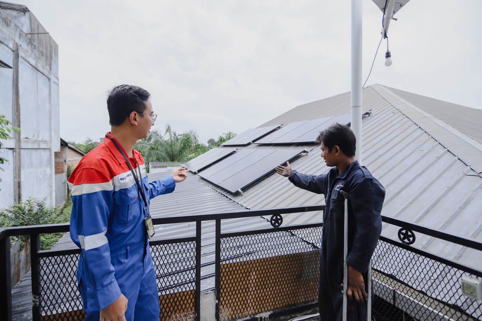 Pertamina EP Rantau Field Hadirkan PLTS Untuk Rumah Kreatif Difabel