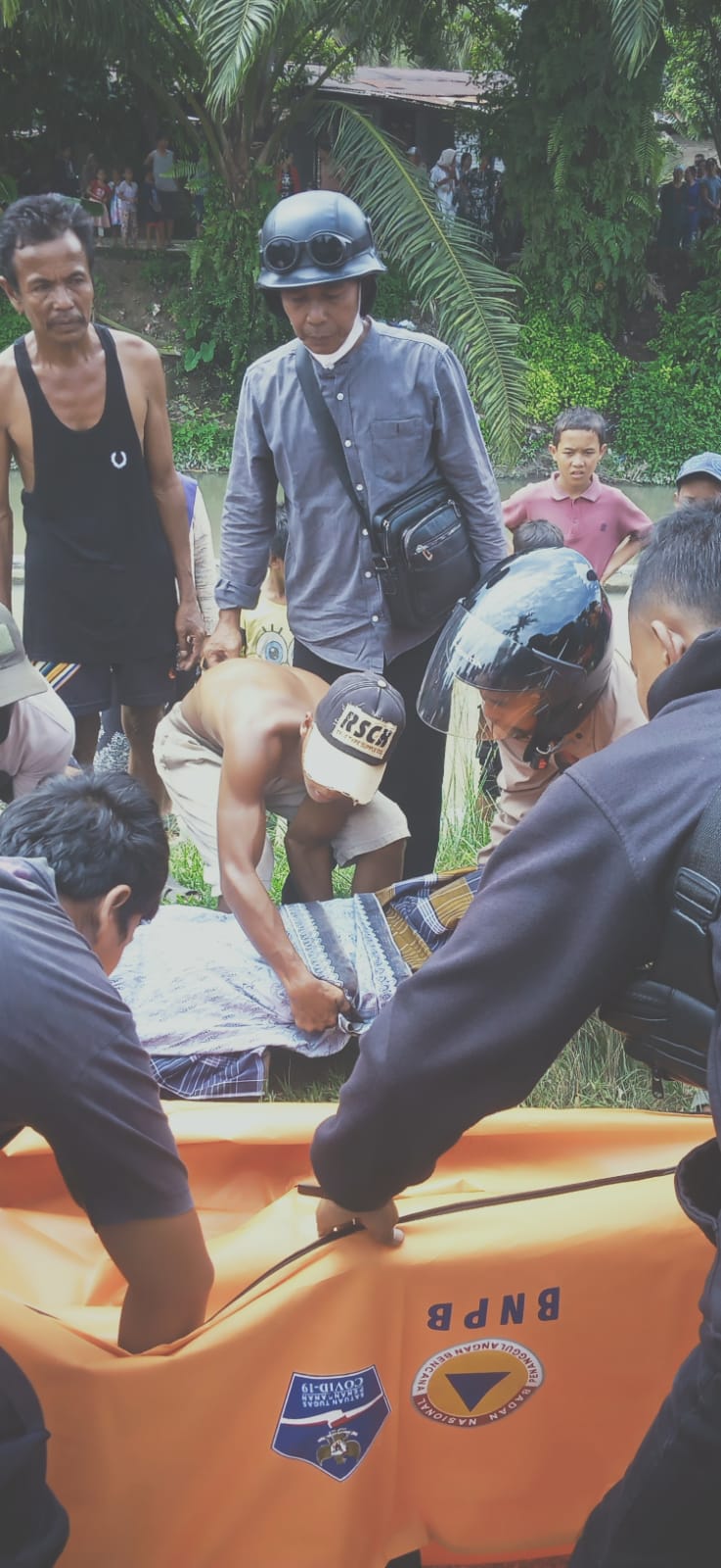 Mayat Pensiunan BUMN Ditemukan Mengambang Di Sungai Bah Bolon