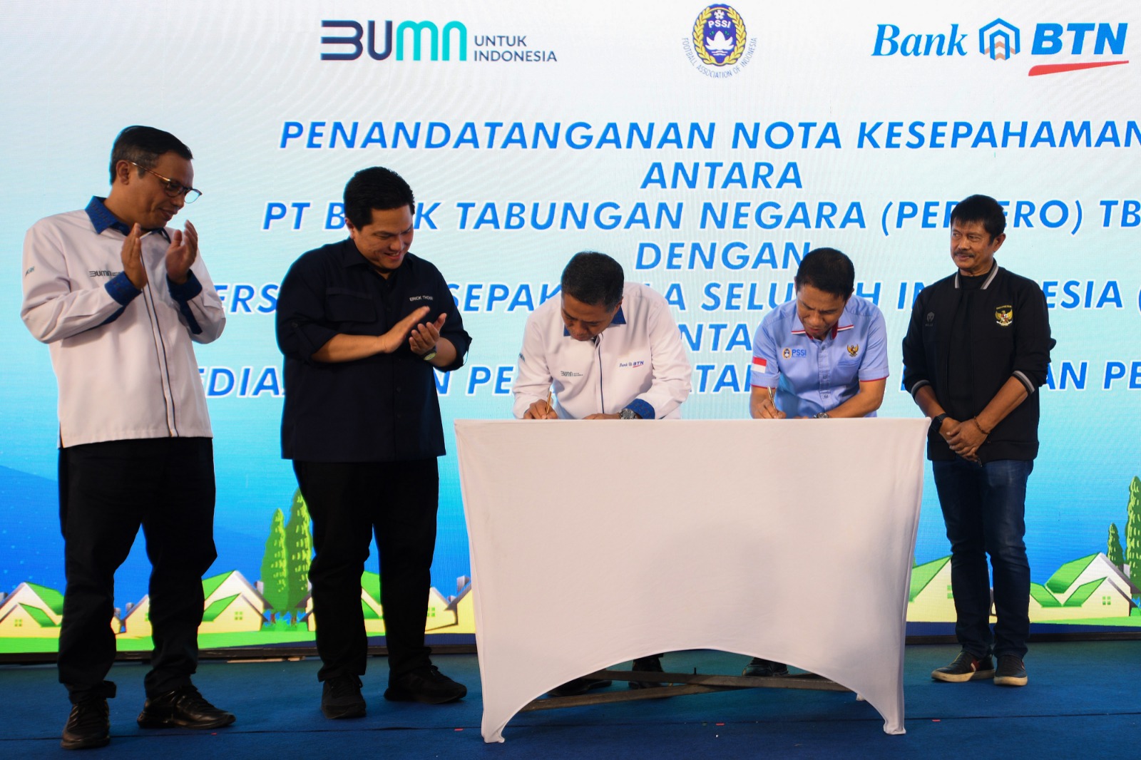 Pesepakbola Dimudahkan Miliki Hunian Melalui KPR BTN
