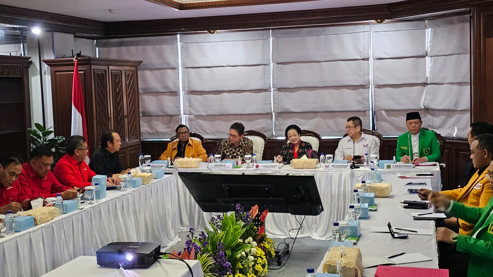 Parpol Pengusung Capres Ganjar Pranowo Gelar Rapat Perdana