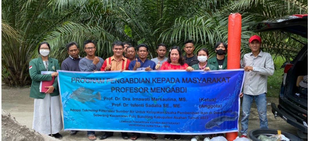 Adopsi Teknologi Filterisasi Sumber Air Untuk Kelayakan Usaha Pembenihan Ikan