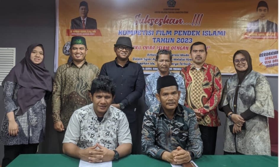 Kanwil Kemenagsu Umumkan Juara Kompetisi Film Pendek Islami