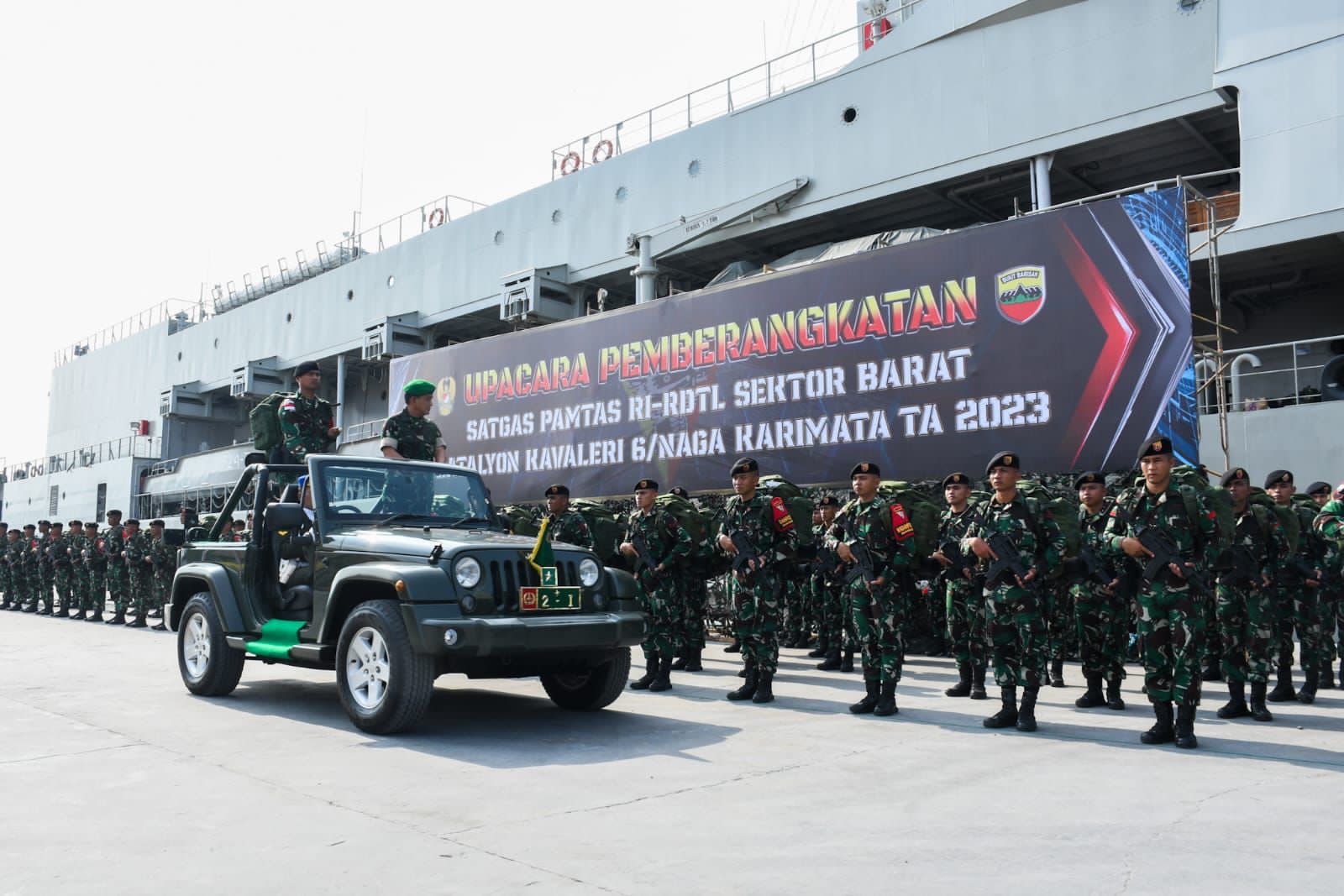 Satgas Yonkav 6/NK Harus Rebut Hati Rakyat Di Perbatasan RI-RDTL
