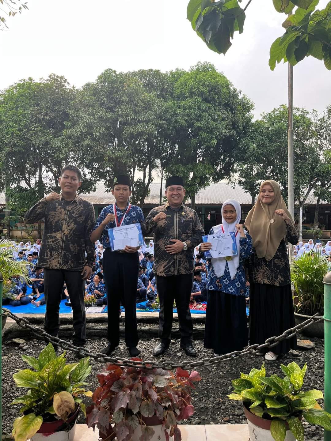 MTs N 1 L.Batu Berbenah Mengejar Prestasi