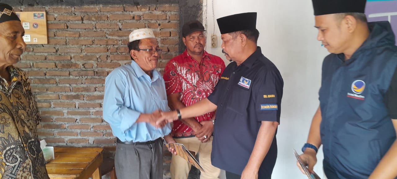 Rahudman Lakukan Pendidikan Politik Dan Resmikan Relawan RH4 DPR RI Di Sergei