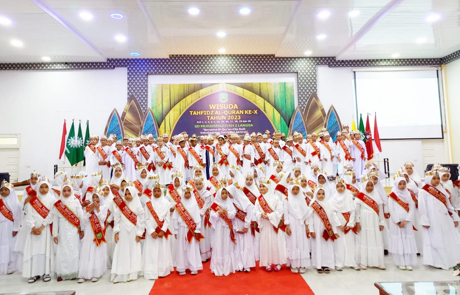 Wisuda Tahfiz X SD Muhada 2 Langsa Penuh Haru