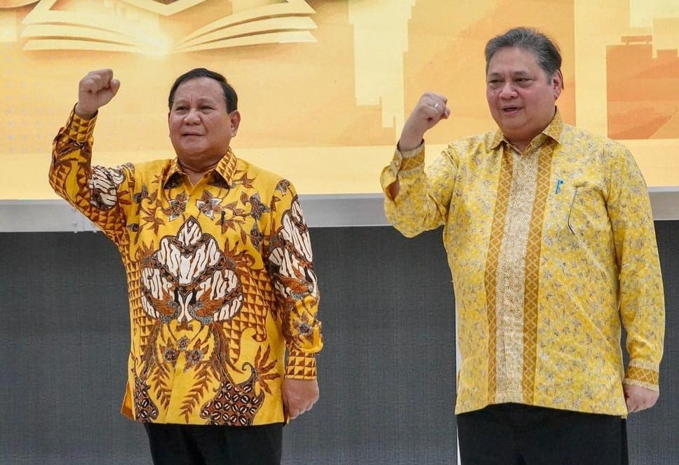 Survei LSI: Pasangan Prabowo - Airlangga Teratas Pilihan Rakyat
