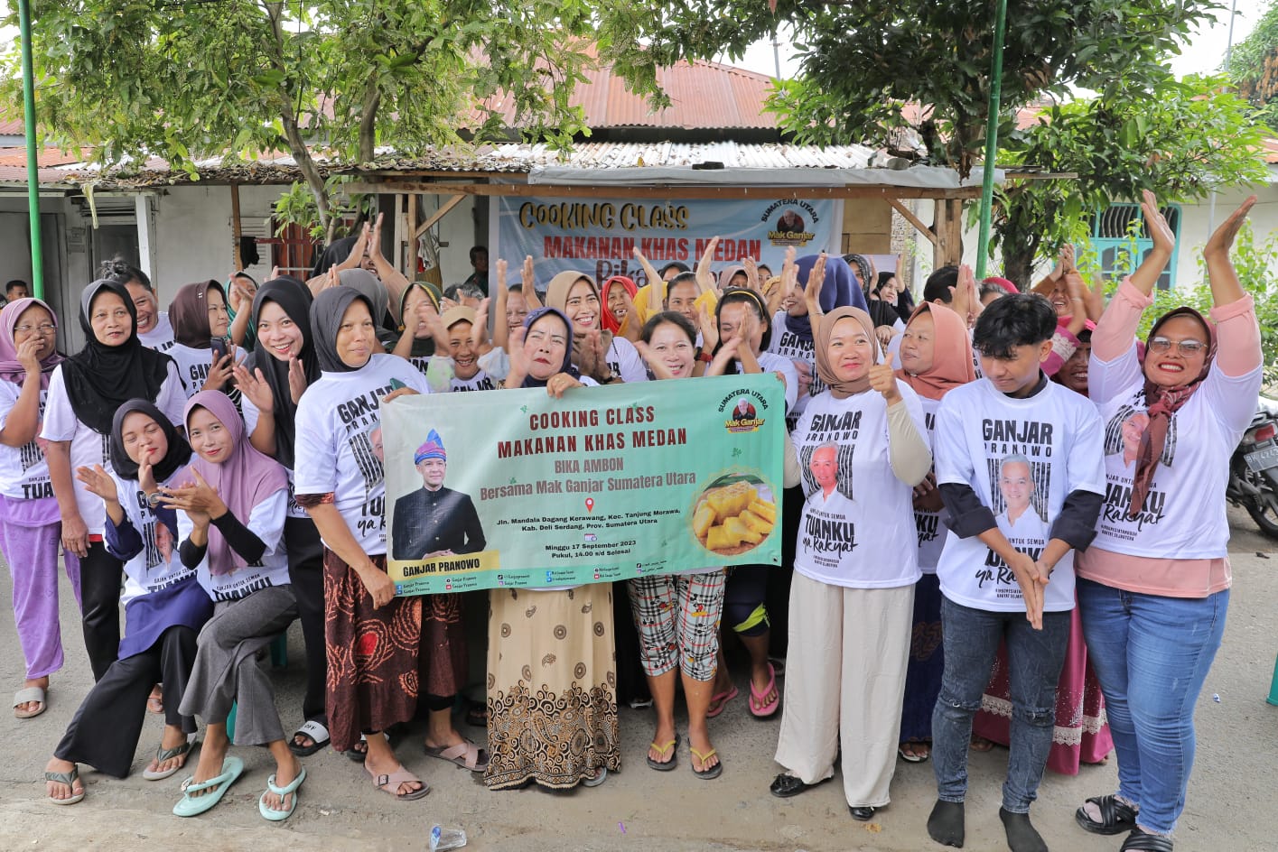 Mak Ganjar Adakan Pelatihan Membuat Bika Ambon di Kabupaten Deli Serdang