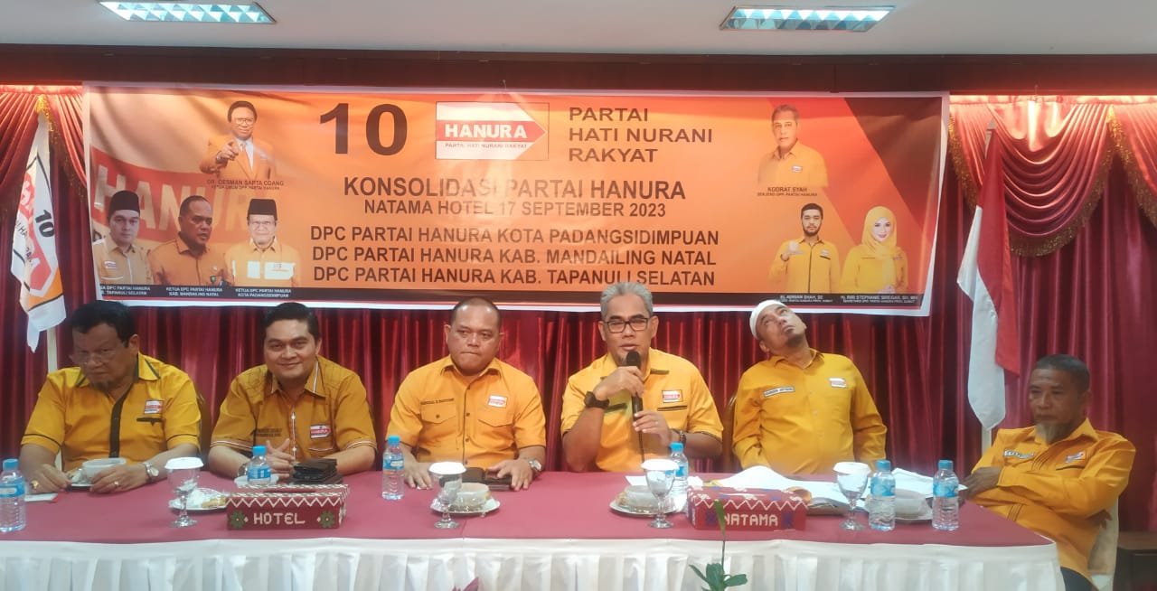 Petinggi Dan Bacaleg Hanura Kumpul Di P. Sidimpuan