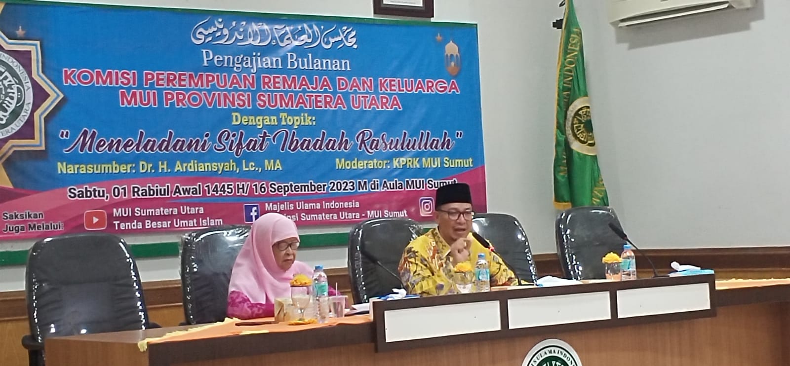 KPRK MUISU Gelar Pengajian Bahas Sifat Ibadah Rasulullah SAW