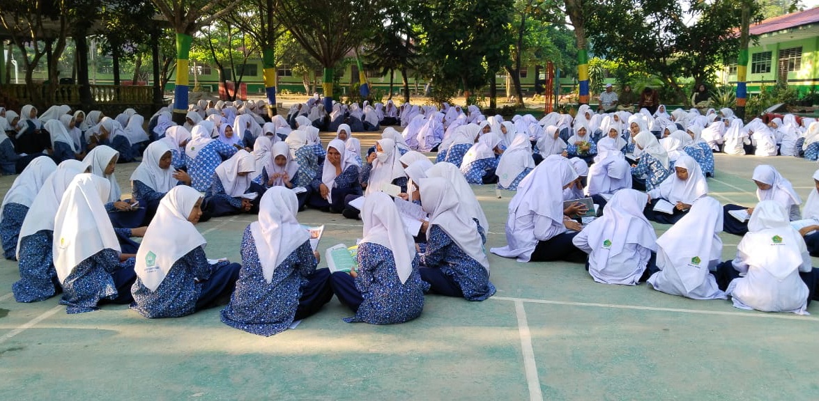 Program 'Membaca Senyap' Tingkatkan Budaya Baca Siswa MTs.N 2 Asahan