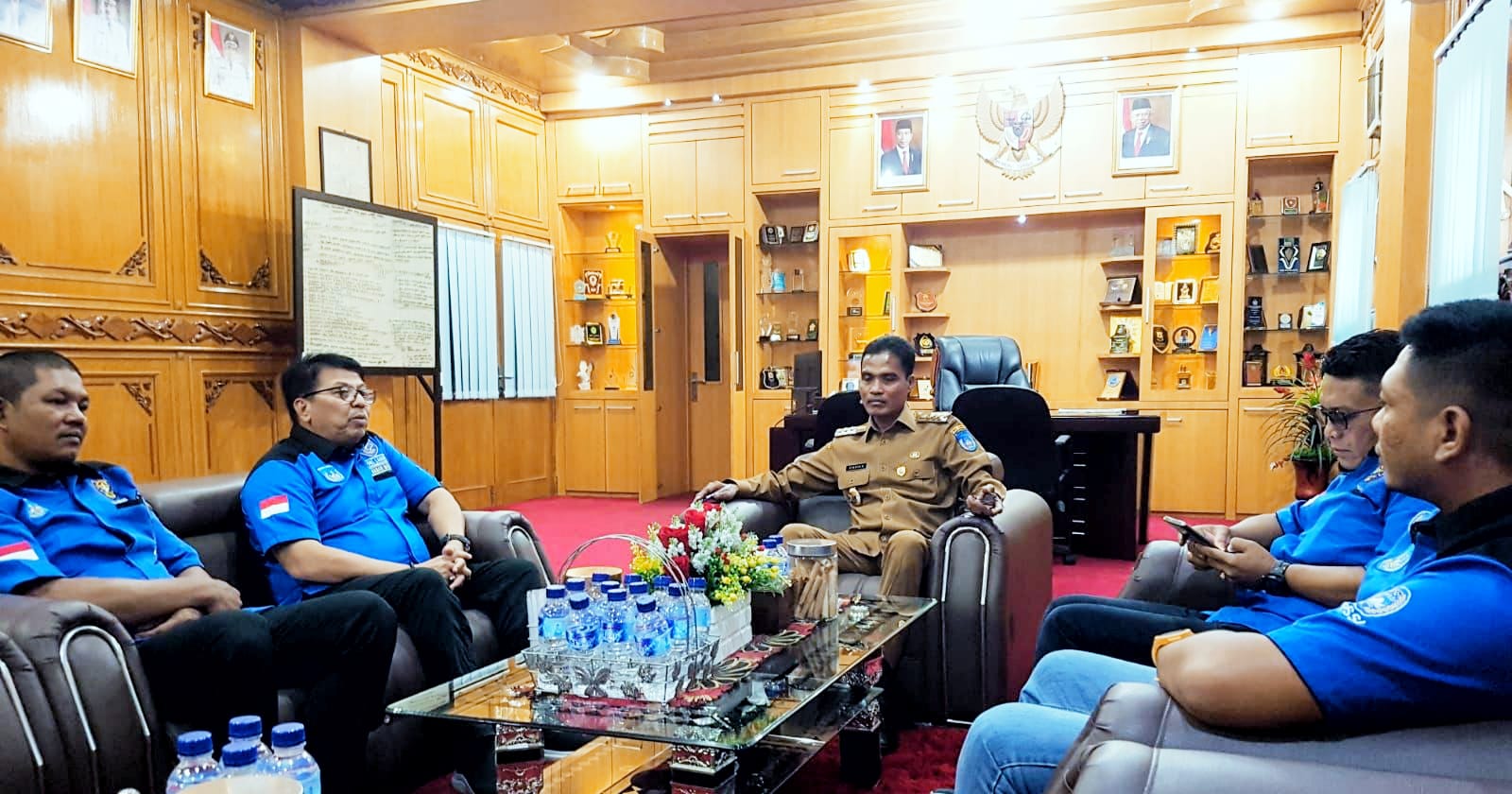 Pengurus PSBL Audiensi Pj Wali Kota Langsa