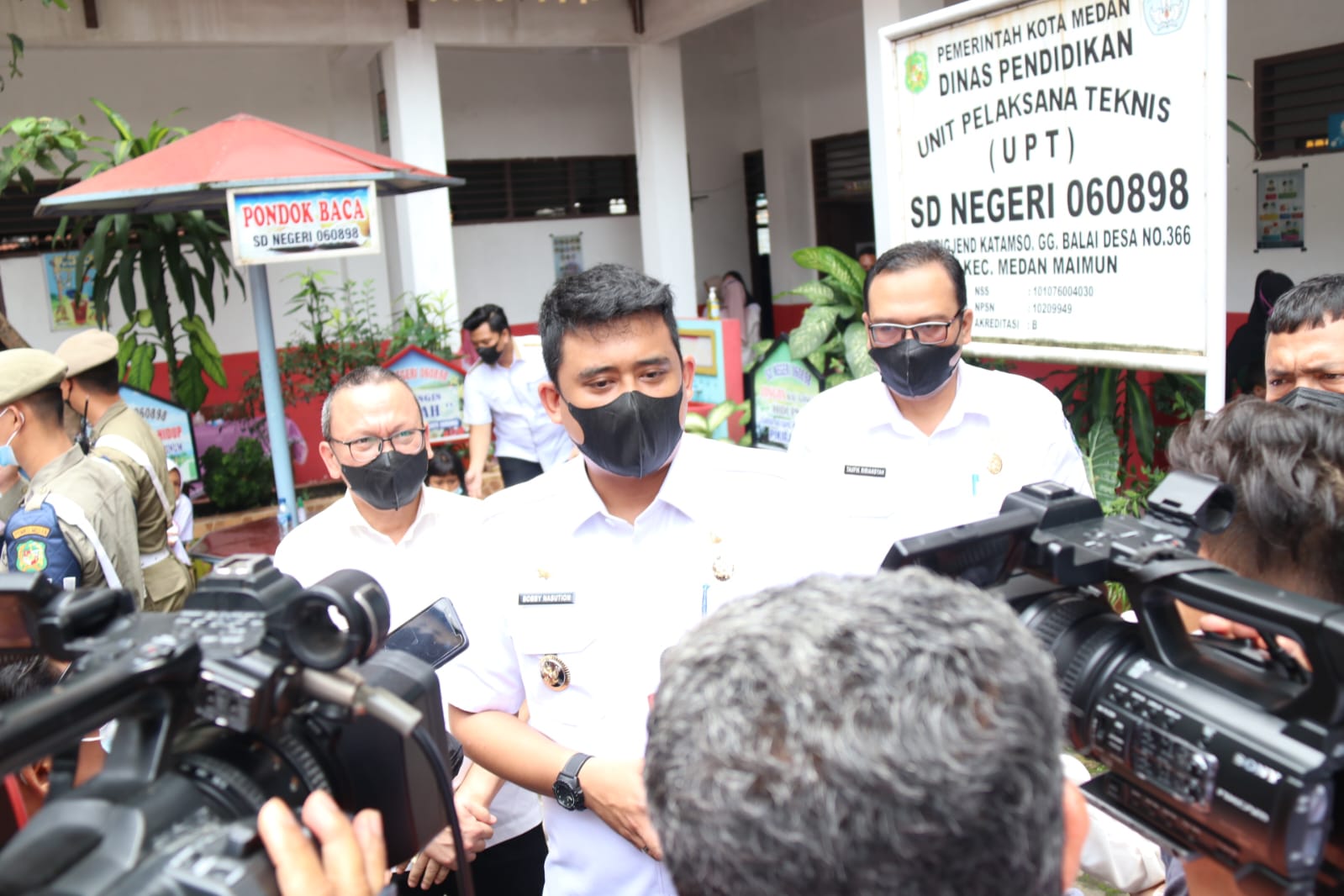 Dukung Peningkatan SDM, Bobby Nasution Telah Rehabilitasi 280 Kelas dan Bangun 8 Kelas Baru