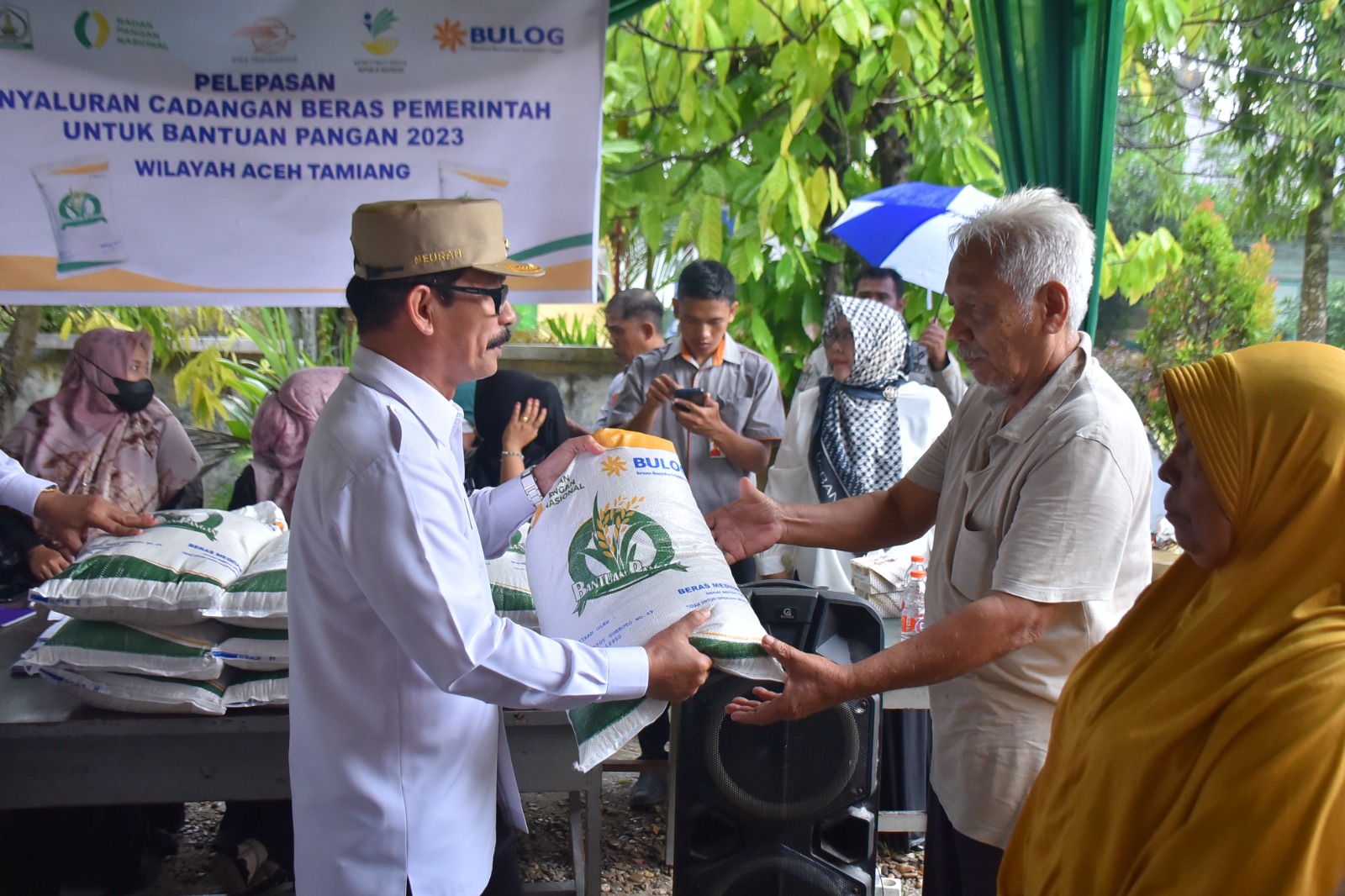 Pemkab Aceh Tamiang Siap Salurkan 316 Ton Beras