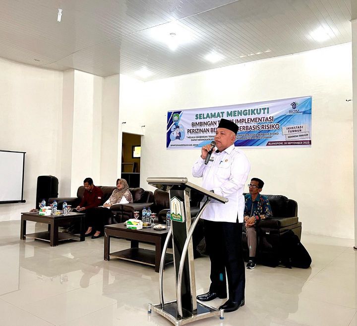 DPMPTSPNakerTrans Abdya Bimtek Perizinan Usaha Investasi