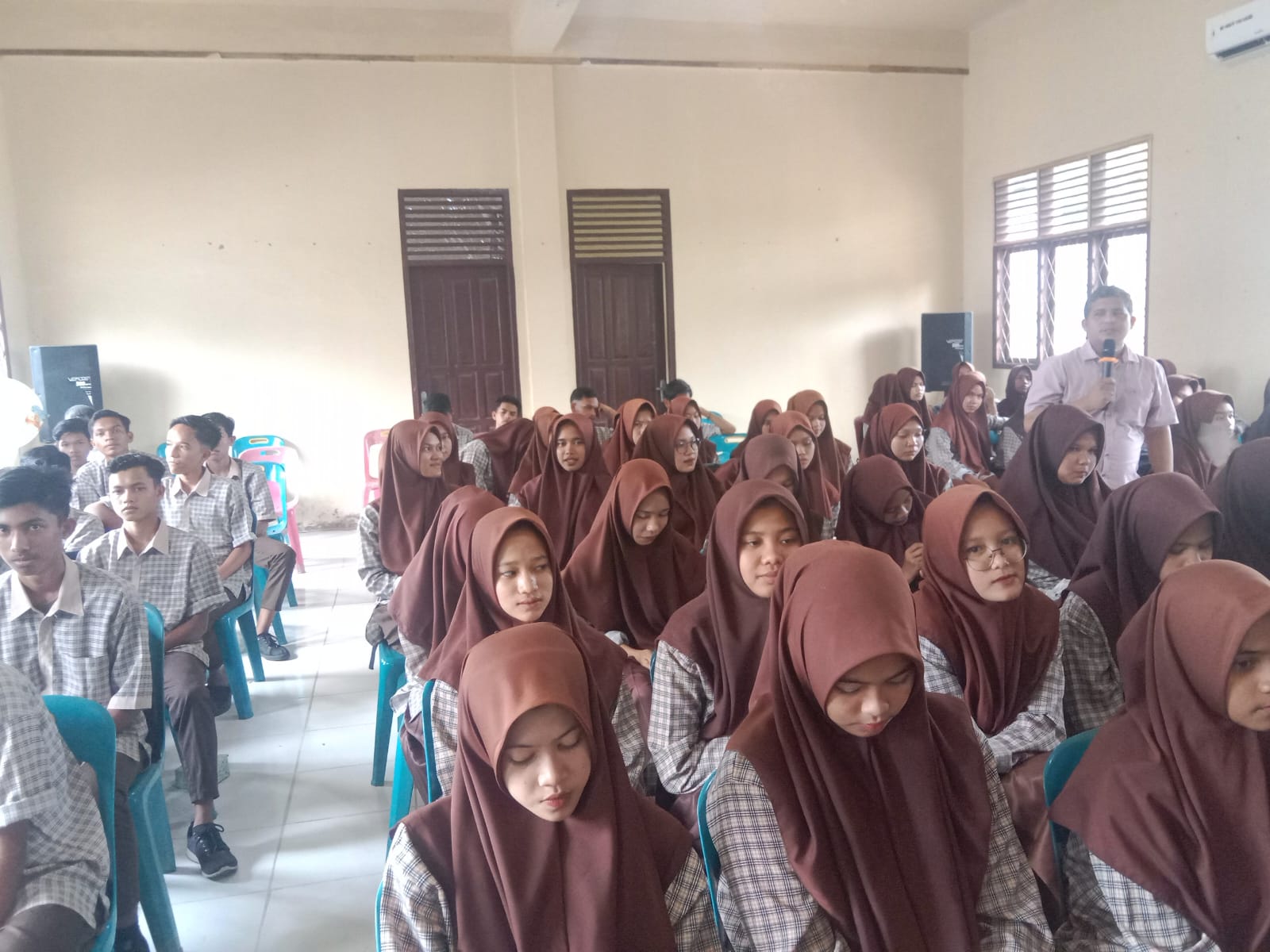 Panwaslih Aceh Utara Ajak Siswa Berpartisipasi Pantau Pemilu 2024