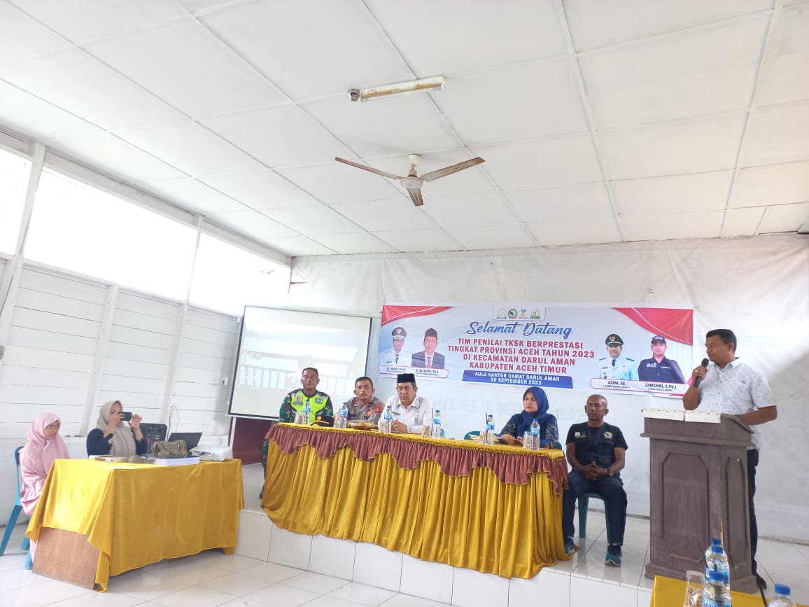 Tim Penilai Pilar Sosial Berprestasi Tinjau Inovasi TKSK Di Aceh Timur