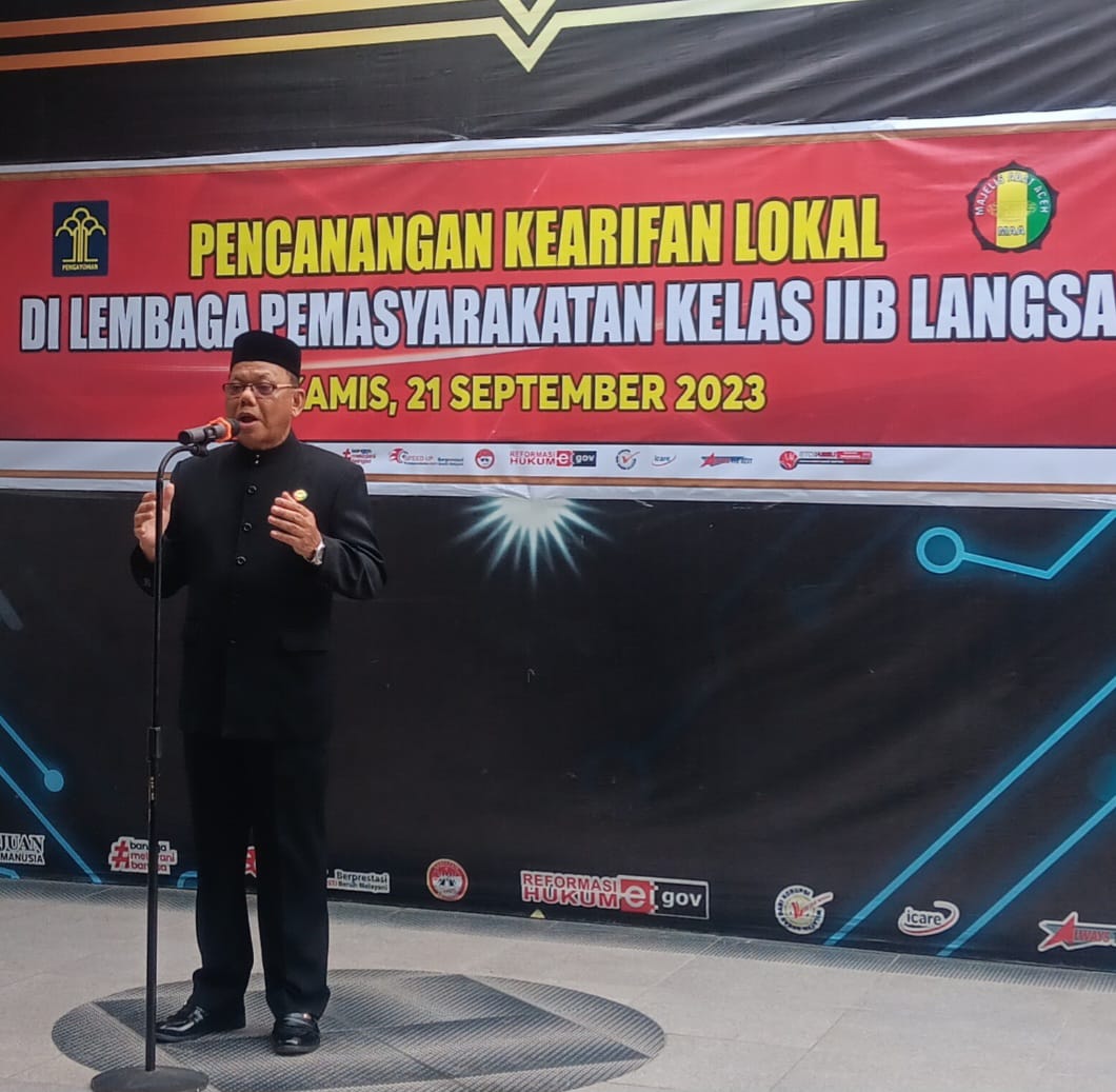 Lapas Langsa Gelar Apel Khusus Bahasa Aceh