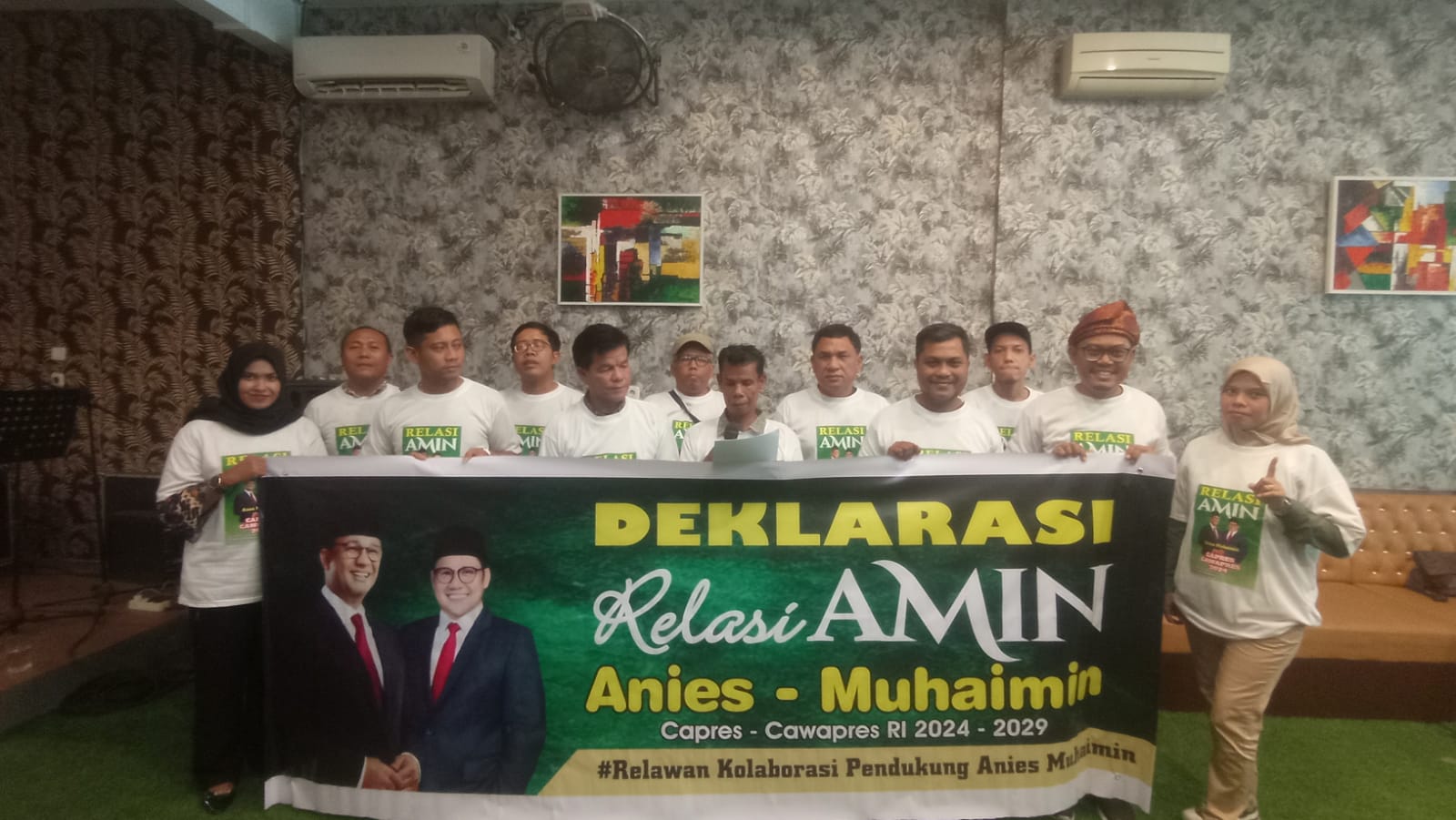 Relawan Kolaborasi Anies - Muhaimin Sumut Dideklarasikan
