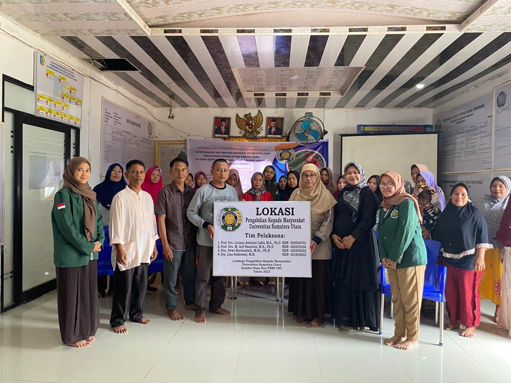 Tim Pengabdian Masyarakat USU Beri Pelatihan di Batubara