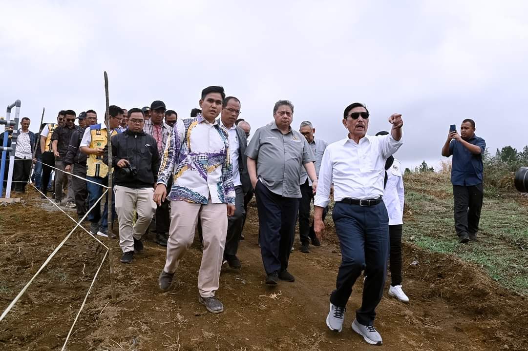 Luhut Dan Airlangga Kunker Ke Humbahas