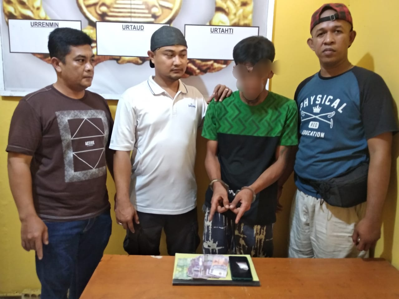 Polsek Sosa Tangkap Tersangka Pengedar Sabu