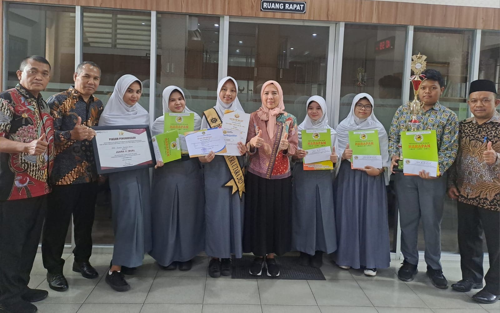 SMA Harapan Medan Juara Dua Band Pelajar Dan Grand Finalis Duta Siswa Sumut